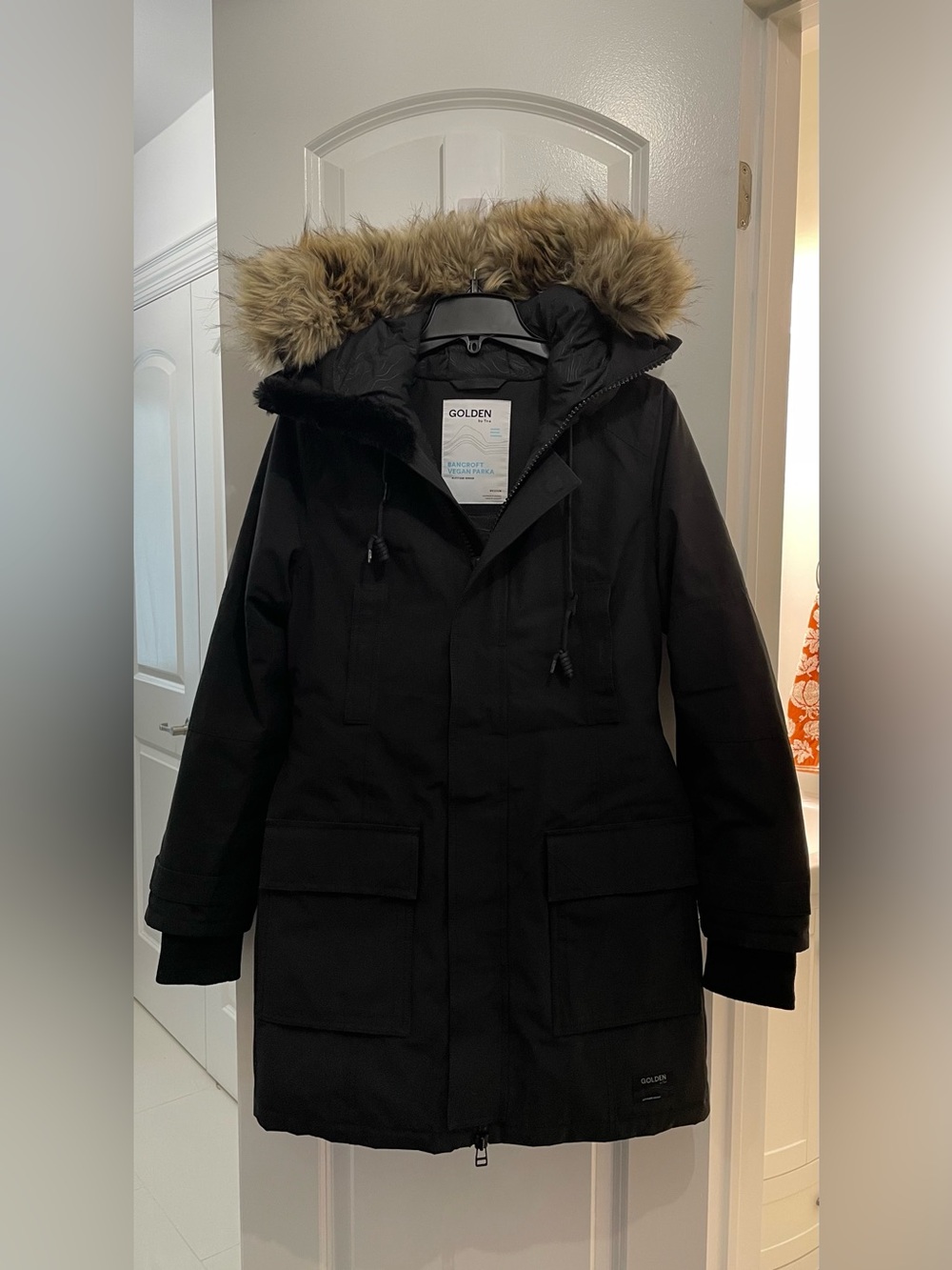 Aritzia Golden by TNA Bancroft Vegan Parka